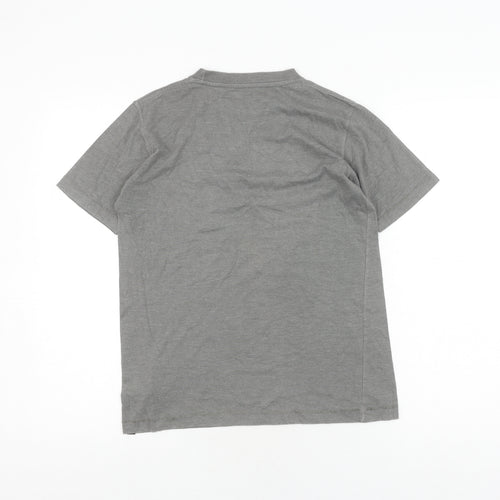 Quiksilver Boys Gray Graphic T-Shirt Size 14 Years