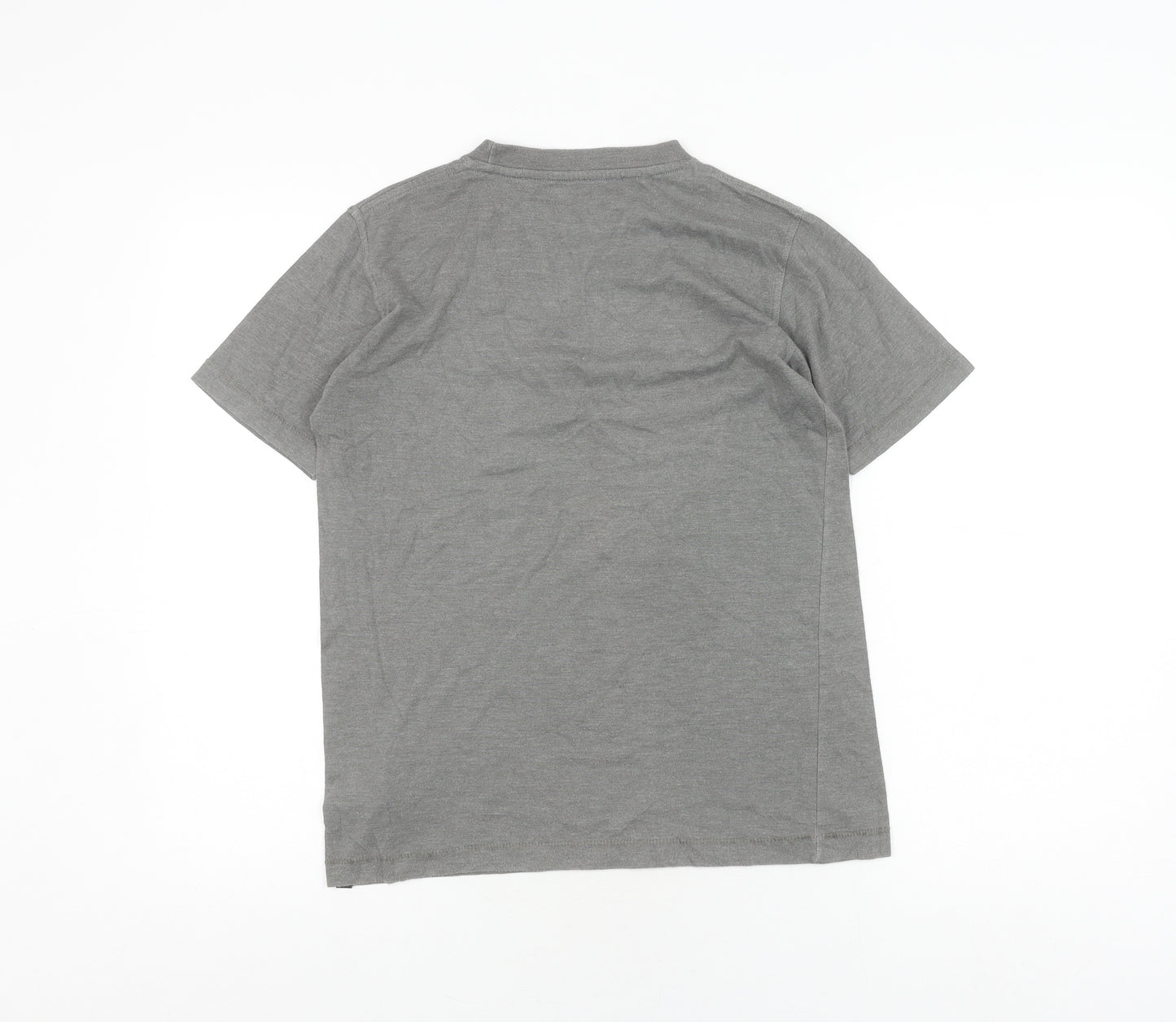 Quiksilver Boys Gray Graphic T-Shirt Size 14 Years