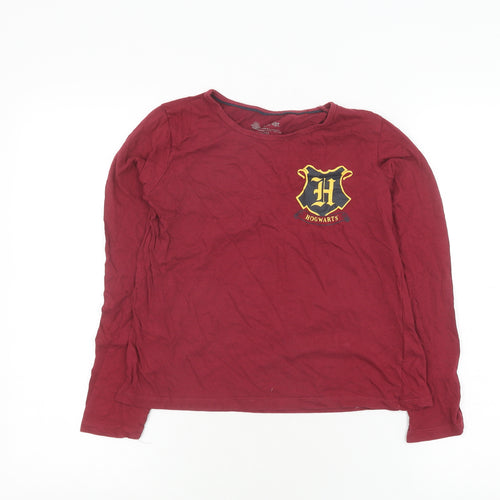 Harry Potter Boys Red Long Sleeve T-Shirt 10-12 Years
