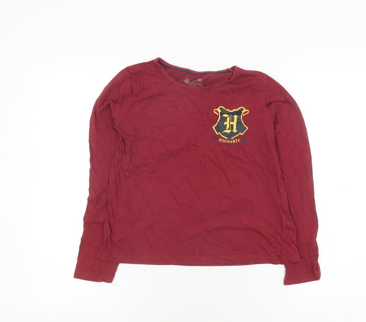 Harry Potter Boys Red Long Sleeve T-Shirt 10-12 Years