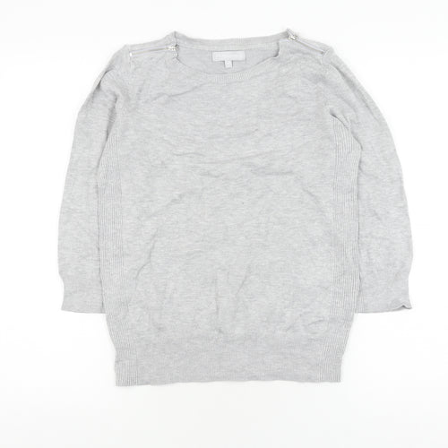 Red Herring Women's Grey Jumper, Size 12