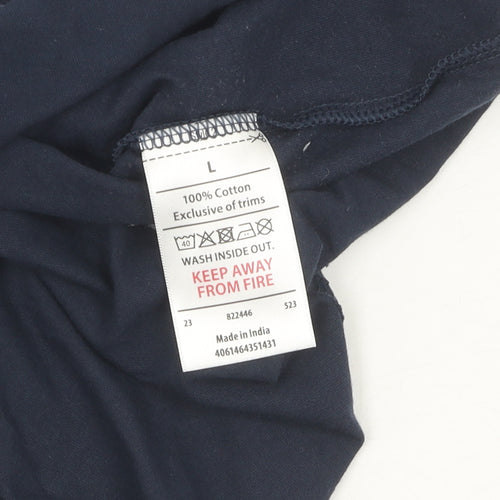 Star Wars Men's Large Blue Mandalorian T-Shirt