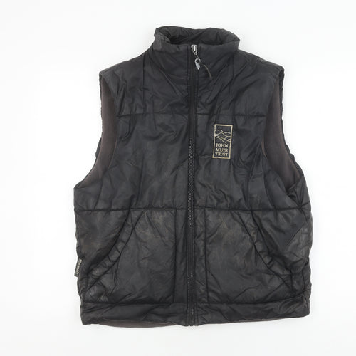 Result Men's Black Puffer Waistcoat, M - Outdoor Casual