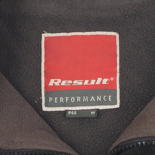 Result Men's Black Puffer Waistcoat, M - Outdoor Casual