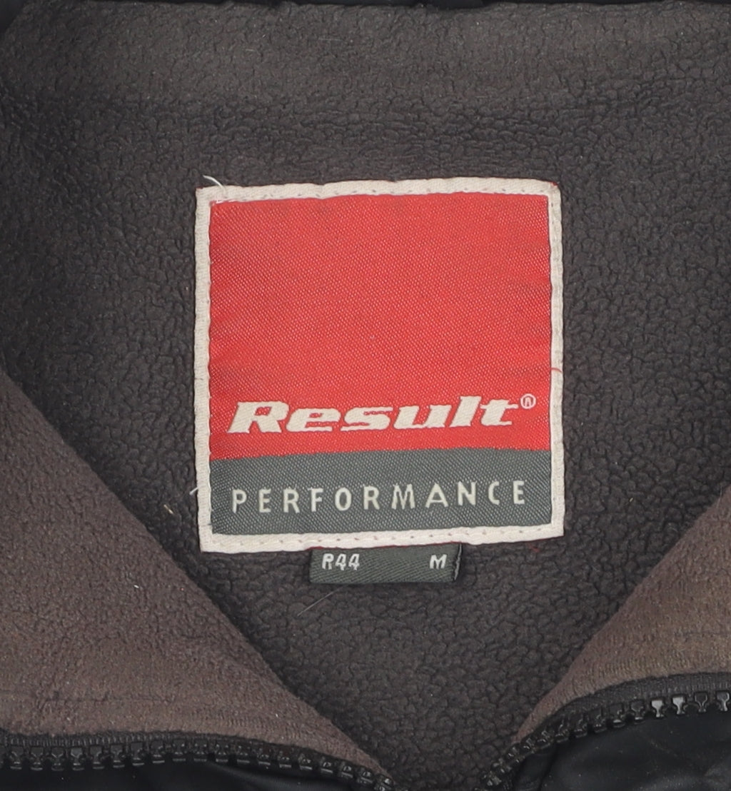 Result Men's Black Puffer Waistcoat, M - Outdoor Casual