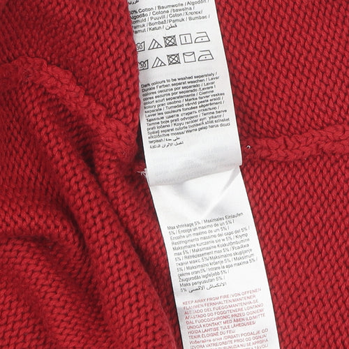 Vero Moda Women's Red Jumper Dress M Knit