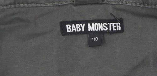 Baby Monster Boys Green Military Jacket 2-3 Years