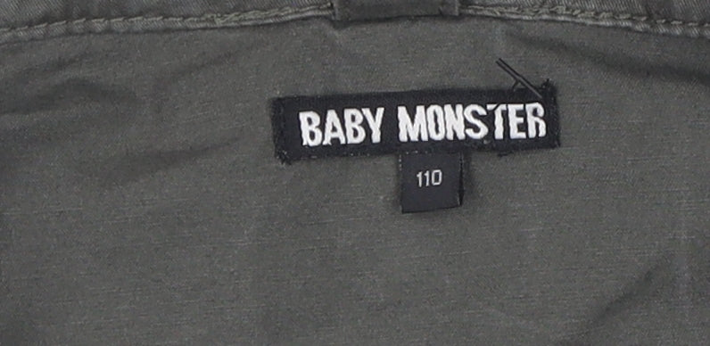Baby Monster Boys Green Military Jacket 2-3 Years