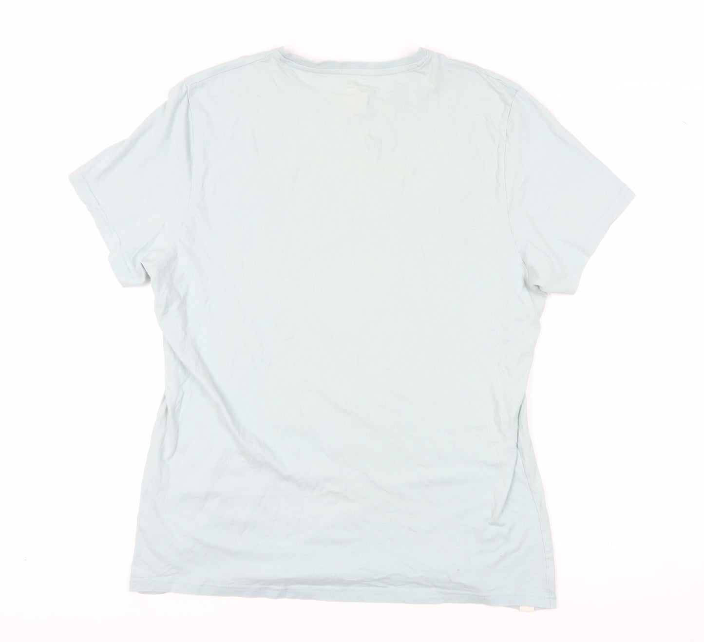 Disney Unisex Blue XL T-Shirt, Cartoon Jersey Style