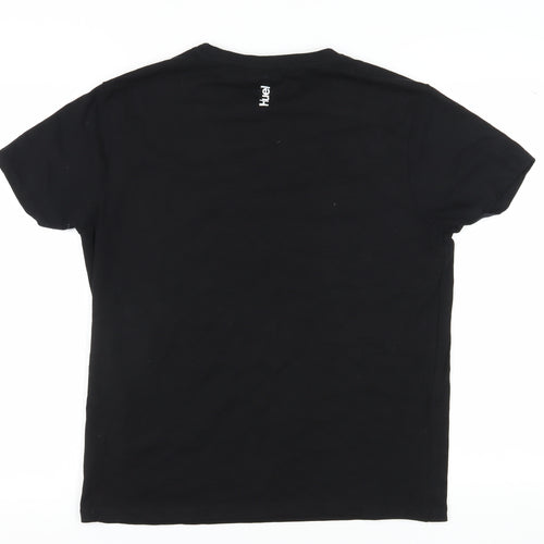 Huel Men’s Black Logo T-Shirt L - Casual Essential
