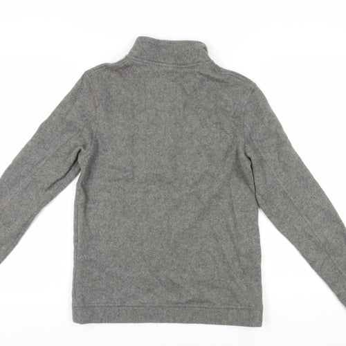 Merrell Men's Grey S Henley Jumper with Buttons