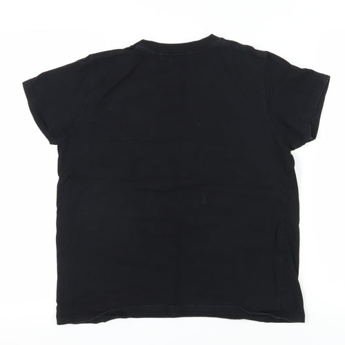 Uniqlo Black Pikachu Anime Crew Neck T-Shirt M