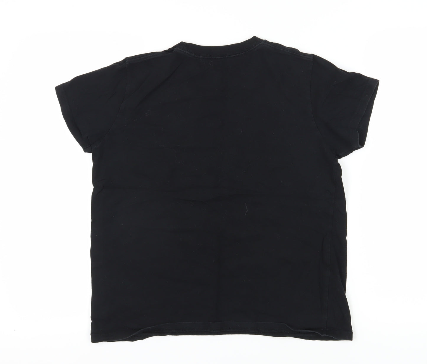 Uniqlo Black Pikachu Anime Crew Neck T-Shirt M
