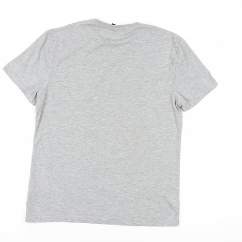 Star Wars Men's Grey Christmas T-Shirt M