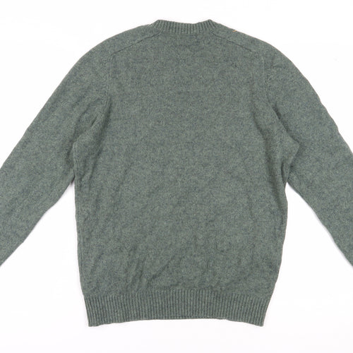 Dressmann Men's Green XL Pullover Jumper