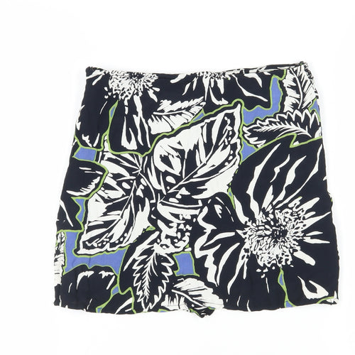 Neon Rose Women's Multicoloured Floral Mini Skirt