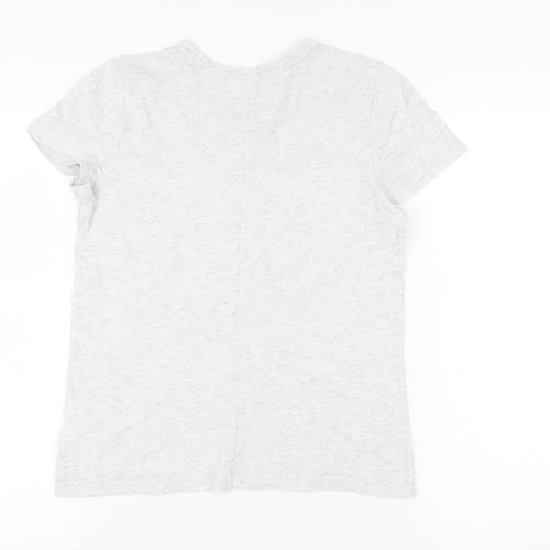 GAP Women's Grey T-Shirt, M, Basic Casual Style