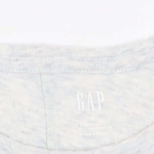 GAP Women's Grey T-Shirt, M, Basic Casual Style