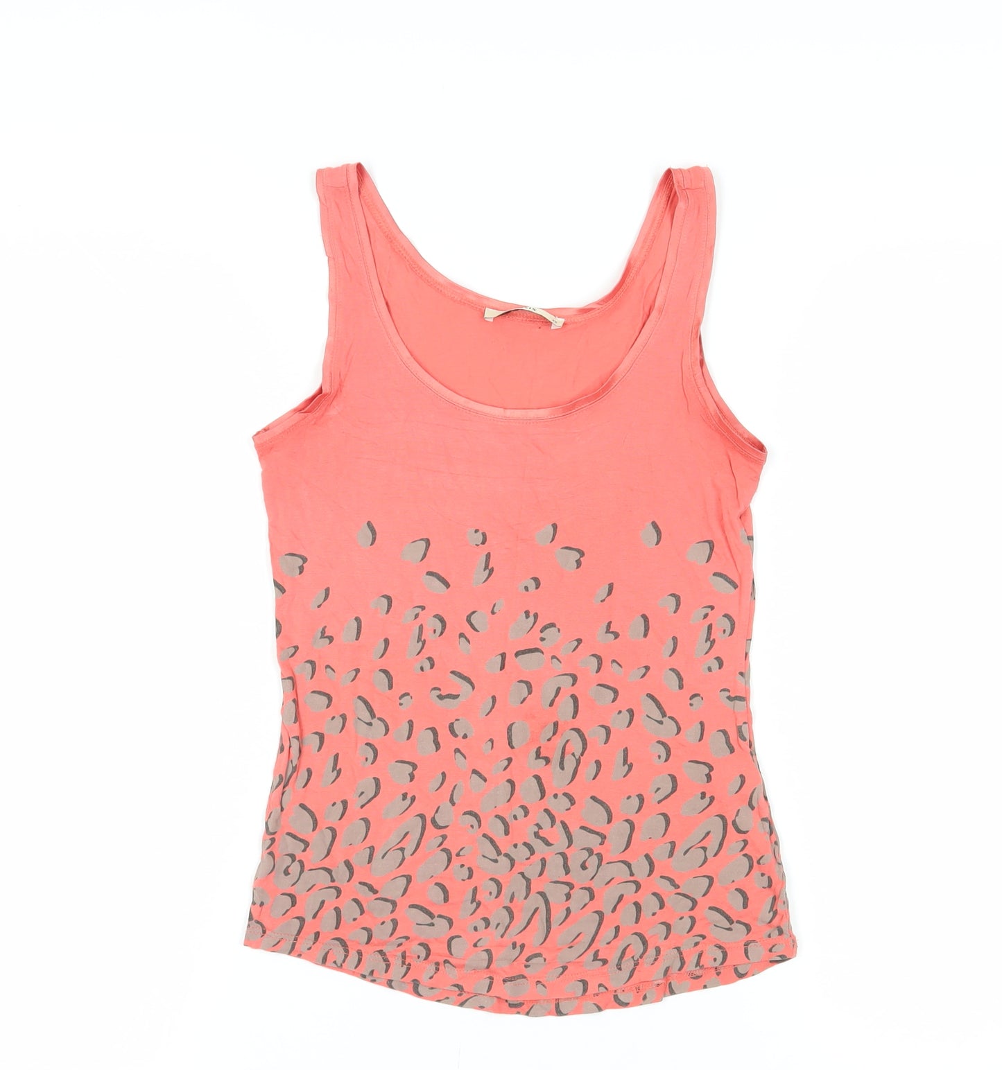 Oasis Women's Pink XS Animal Print Tank Top