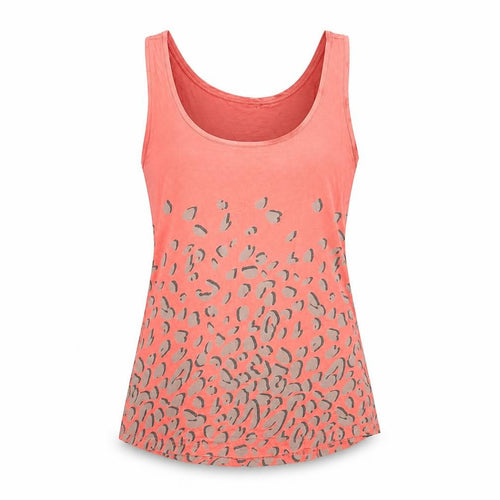 Oasis Women's Pink XS Animal Print Tank Top