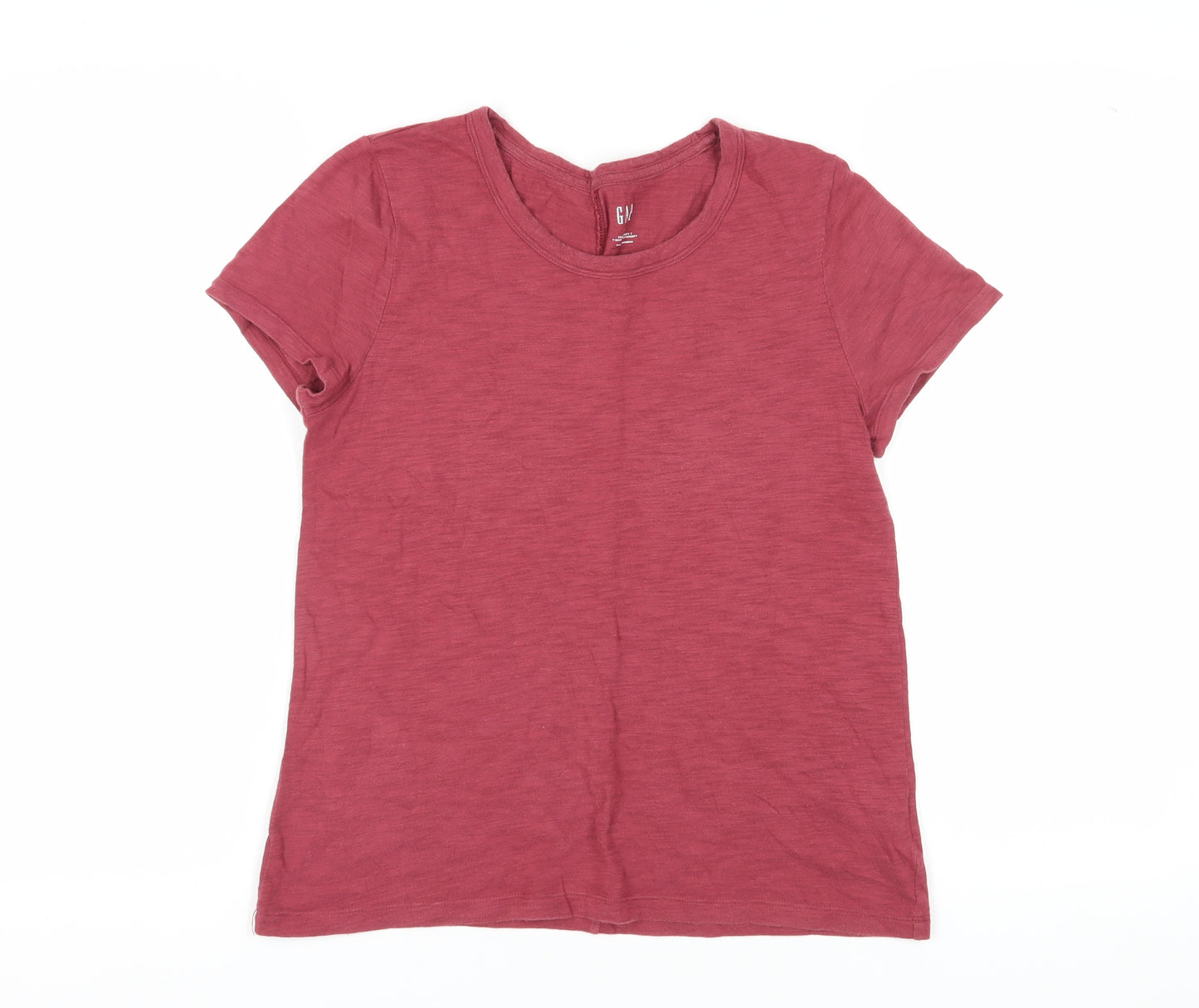 Gap Womens Red T-Shirt Size M Short Sleeve Casual