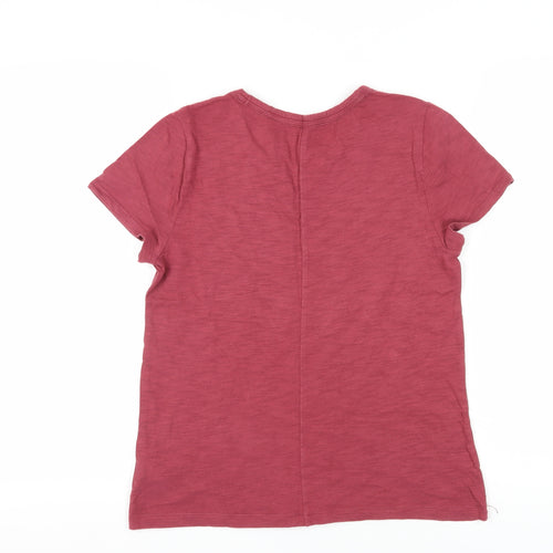 Gap Womens Red T-Shirt Size M Short Sleeve Casual