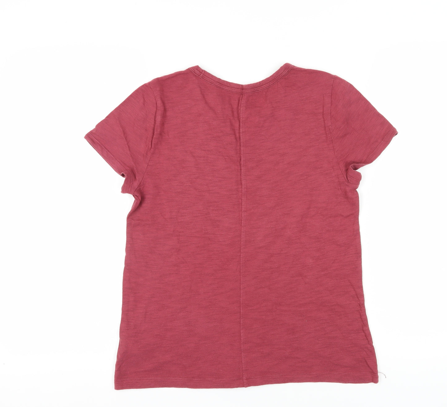 Gap Womens Red T-Shirt Size M Short Sleeve Casual
