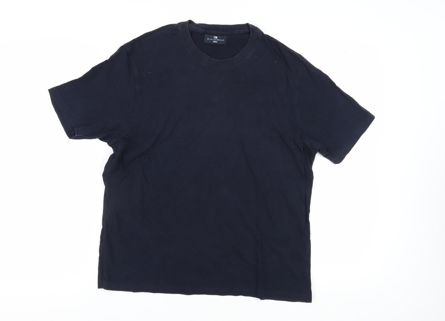 Marks and Spencer Black Crew Neck Men's T-Shirt L