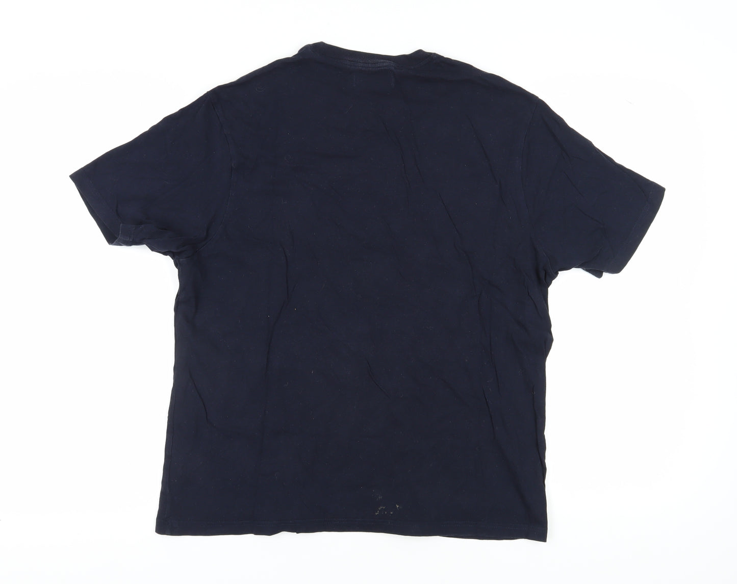 Marks and Spencer Black Crew Neck Men's T-Shirt L