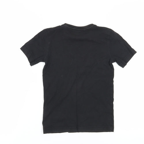 Adidas Unisex Kids Black XS Logo T-Shirt