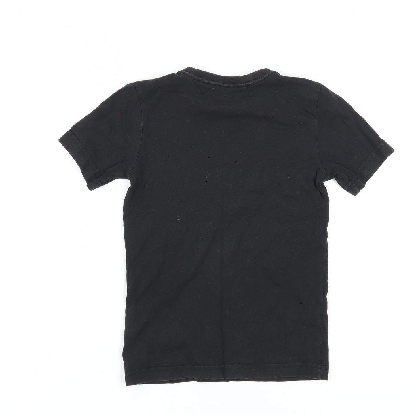 Adidas Unisex Kids Black XS Logo T-Shirt