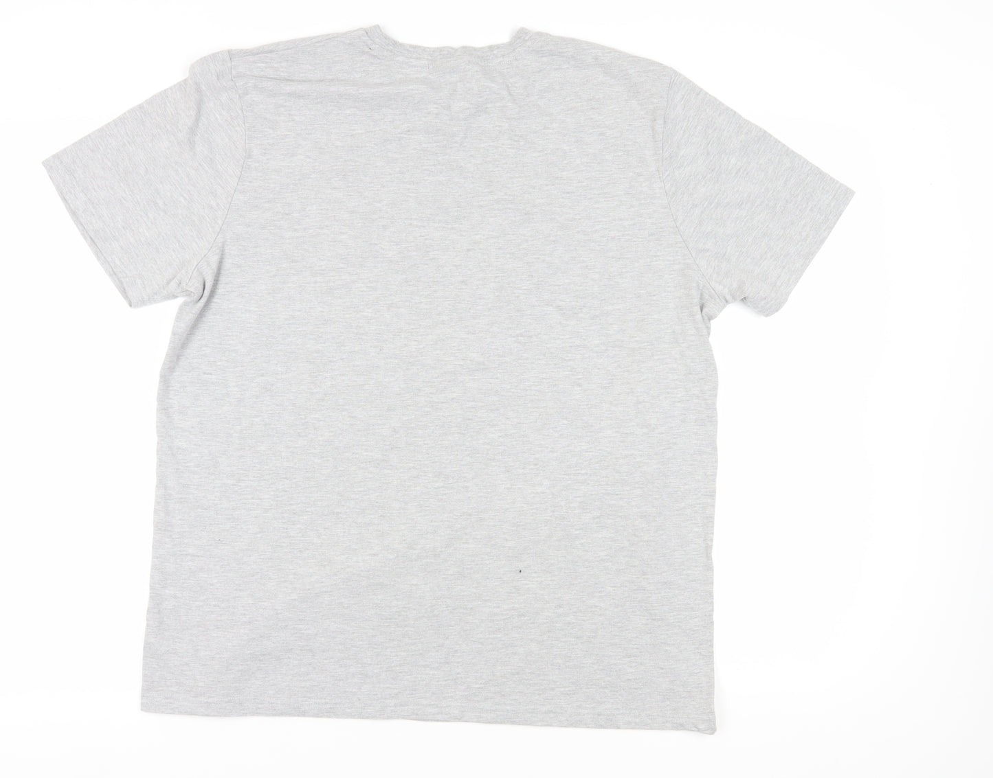 Peppa Pig Men's Christmas Grey XL Short Sleeve T-Shirt