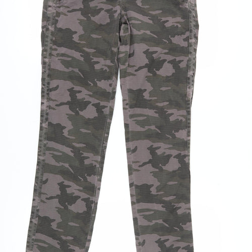 J.Crew Women’s Camouflage Chino Trousers, Classic Fit Size 6
