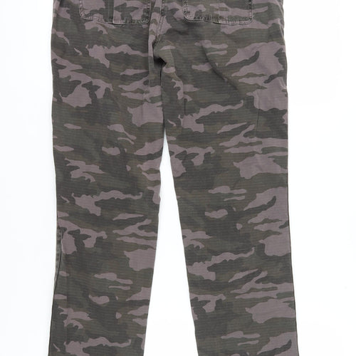 J.Crew Women’s Camouflage Chino Trousers, Classic Fit Size 6