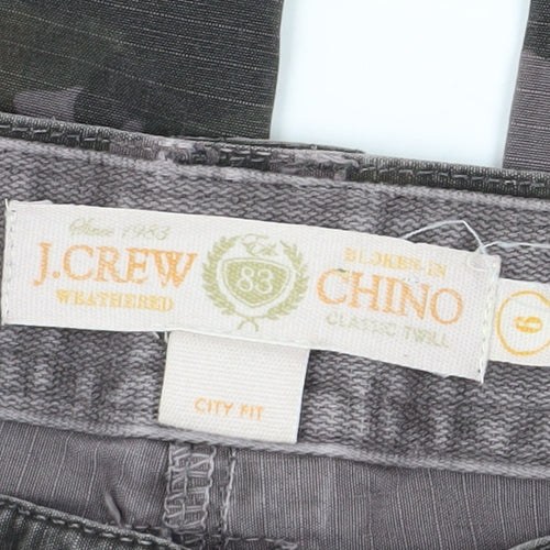 J.Crew Women’s Camouflage Chino Trousers, Classic Fit Size 6