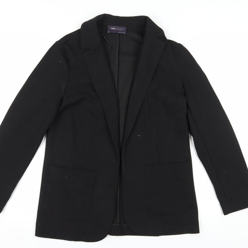 Marks and Spencer Women's Black Blazer Size 8