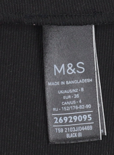 Marks and Spencer Women's Black Blazer Size 8