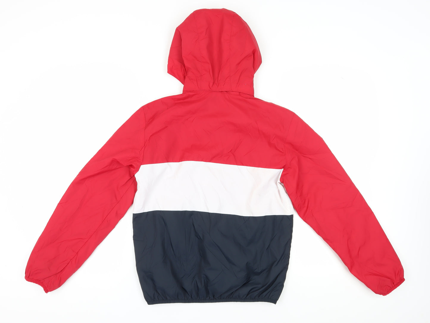 H&M Boys Red Windbreaker 12-13Y - Hooded Lightweight Jacket