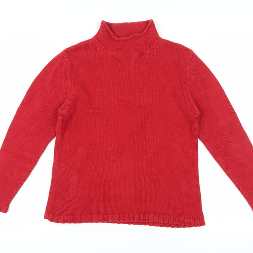 Marks and Spencer Women's Red Pullover Jumper, Size 10