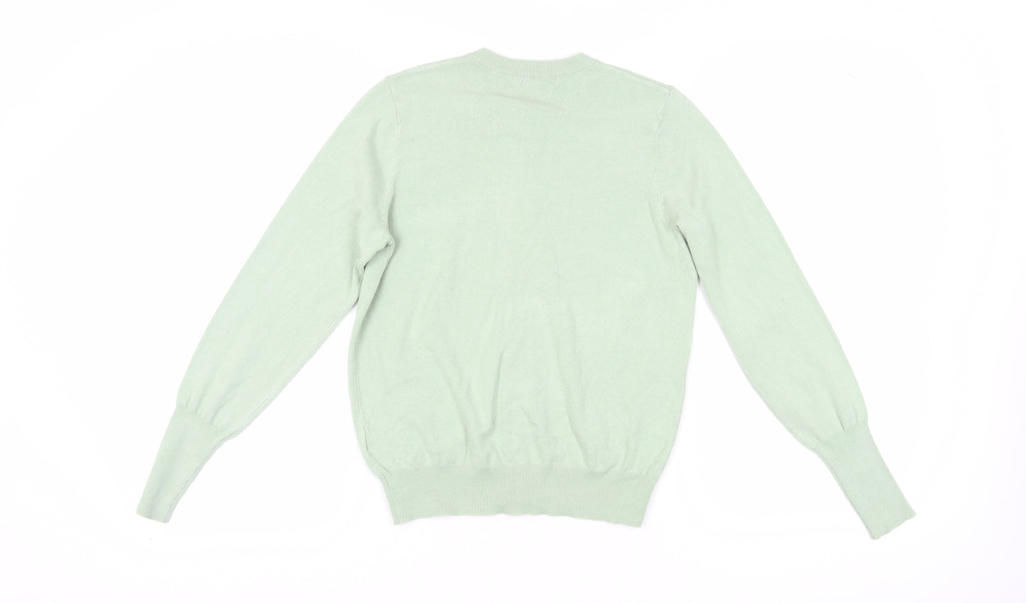 Marks and Spencer Women's Green Cardigan Size 10