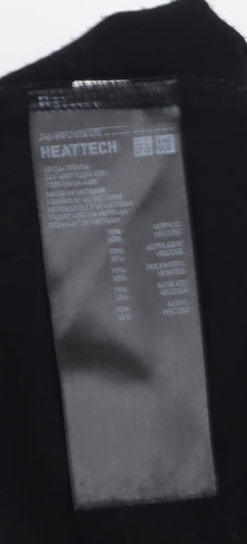Uniqlo Women's Black Lightweight Pullover Sweatshirt, L