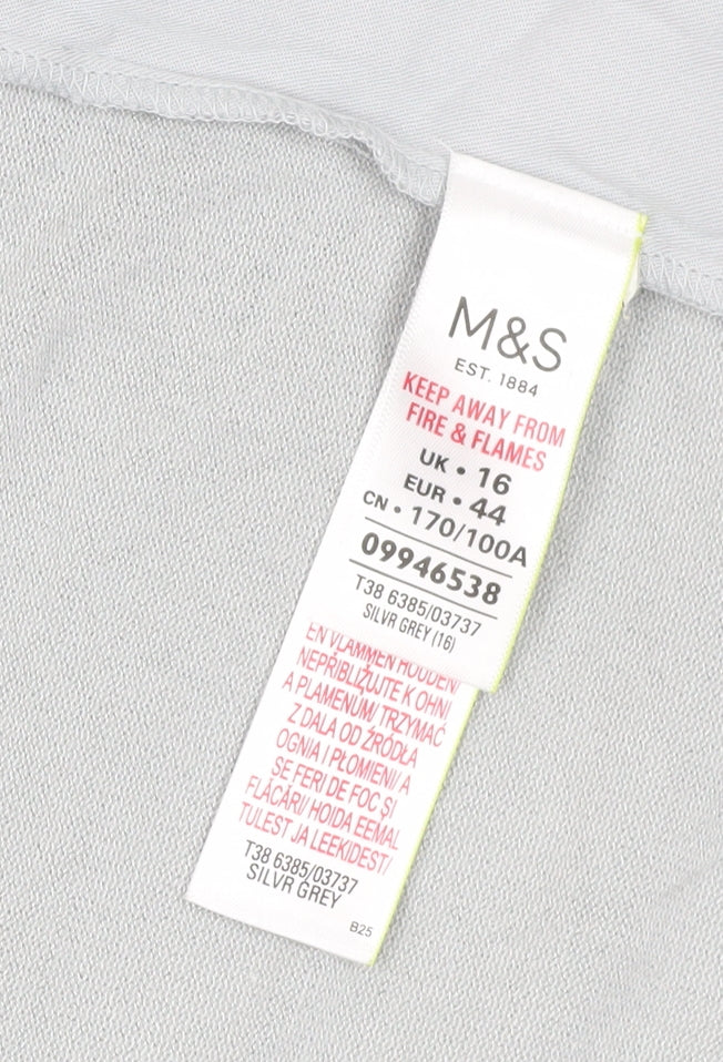 Marks and Spencer Women's Grey Cardigan UK 16