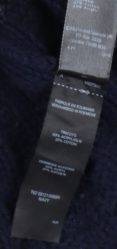 Marks and Spencer Women’s Blue Cardigan UK 14