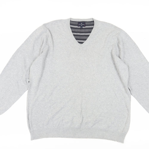 Marks and Spencer Mens Grey XL Pullover Jumper