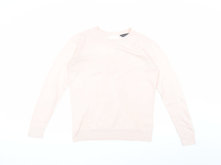 Dorothy Perkins Women's Pink Pullover Jumper Size 10