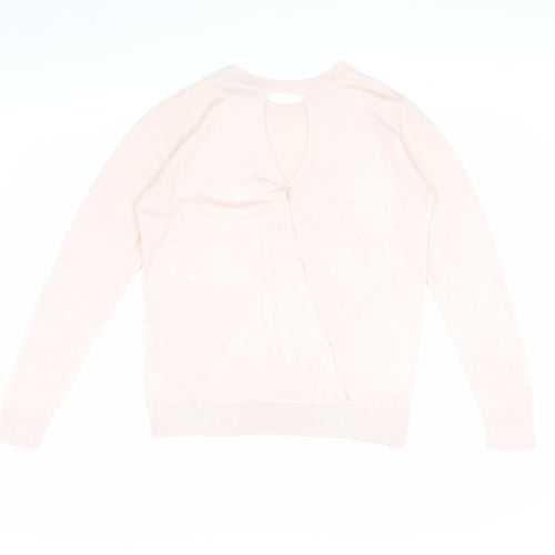 Dorothy Perkins Women's Pink Pullover Jumper Size 10