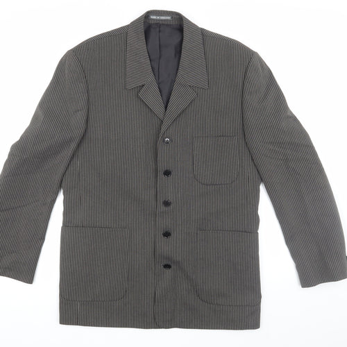 Emporium Men's Grey Regular Fit Blazer, 38R
