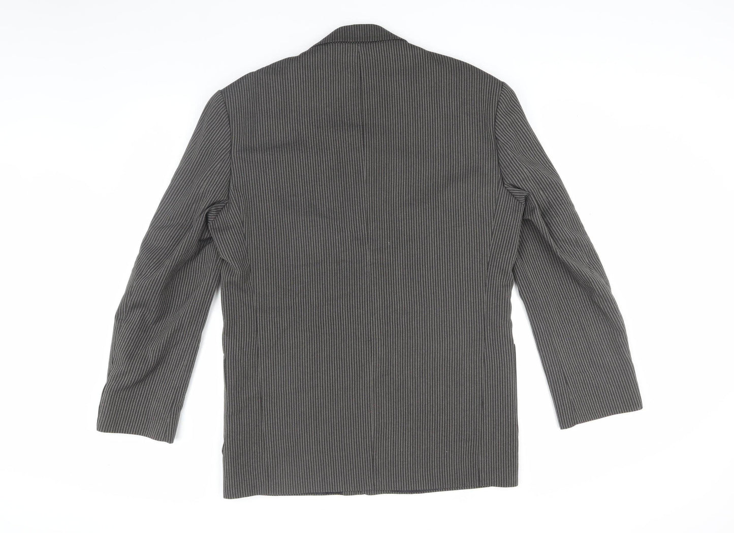 Emporium Men's Grey Regular Fit Blazer, 38R
