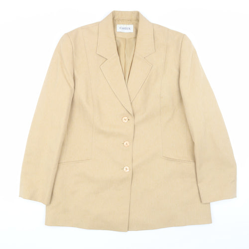 Eastex Women's Beige Suit Jacket UK 14