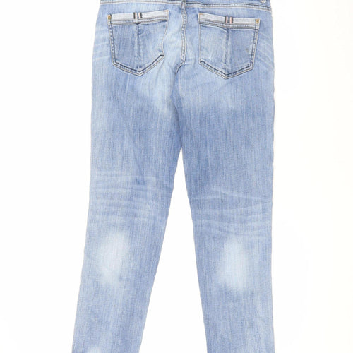 Zara Men Blue Straight Jeans Size 10 Regular